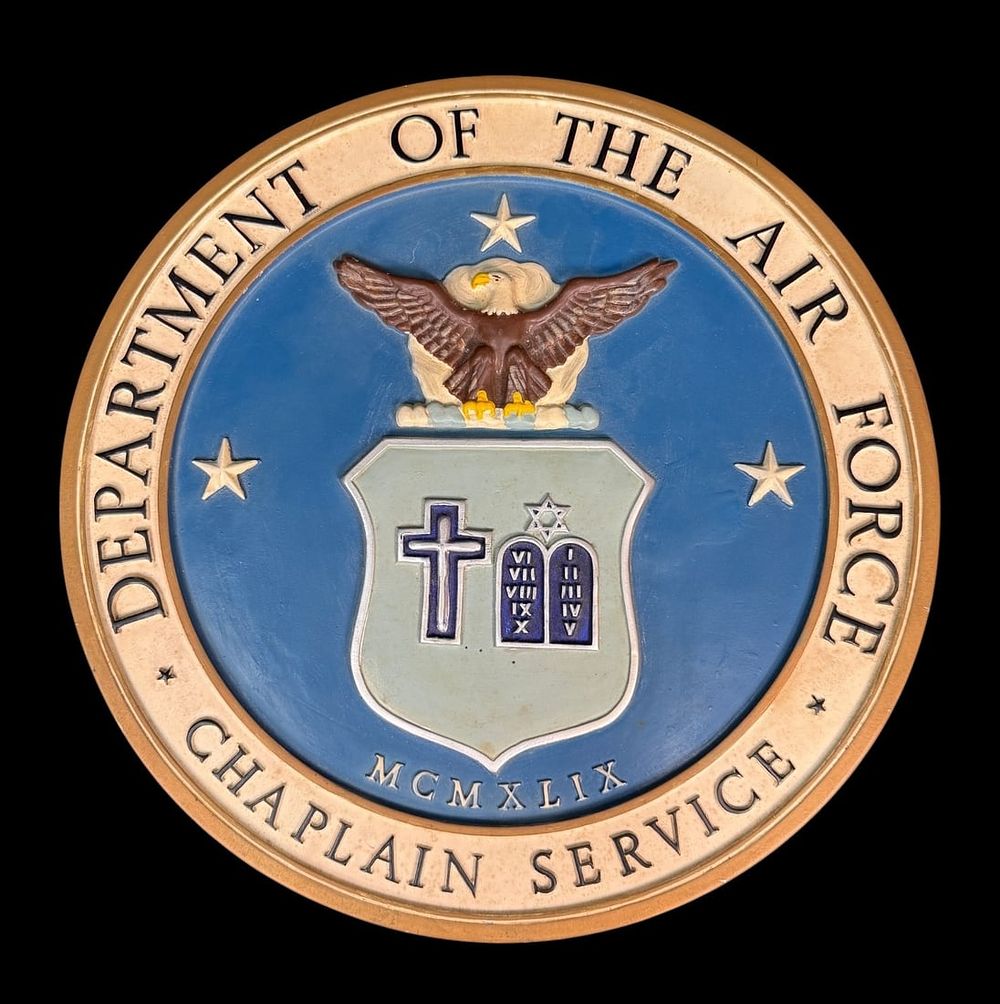 Lot 94: U.S. Department of the Air Force Chaplain Service