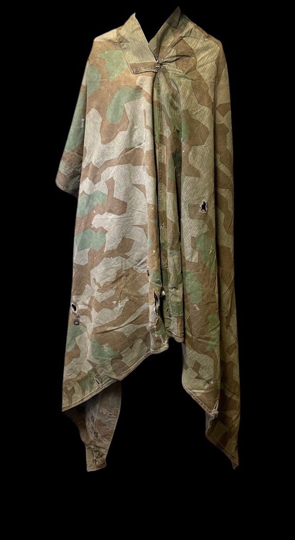 Lot 100: WWII German Zeltbahn 31 Splittermuster Shelter