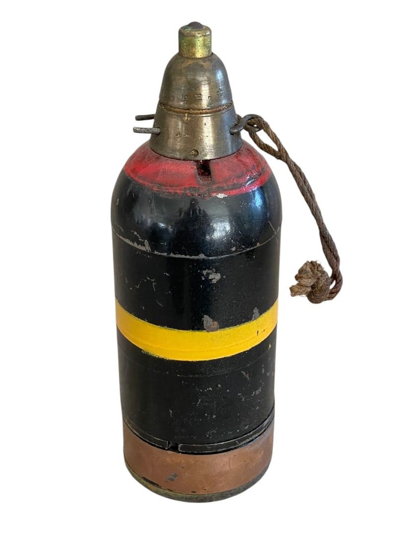 Lot 120: WWII Japanese Type 89 Knee Mortar Projectile