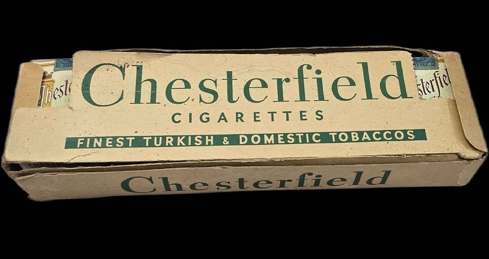 Lot 155: WWII Chesterfield Cigarettes - 10 Packs with