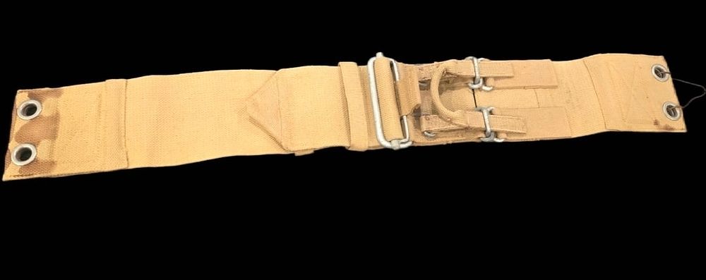 Lot 193: Horsa Glider Pilot Lap Belt, Switlik 1943
