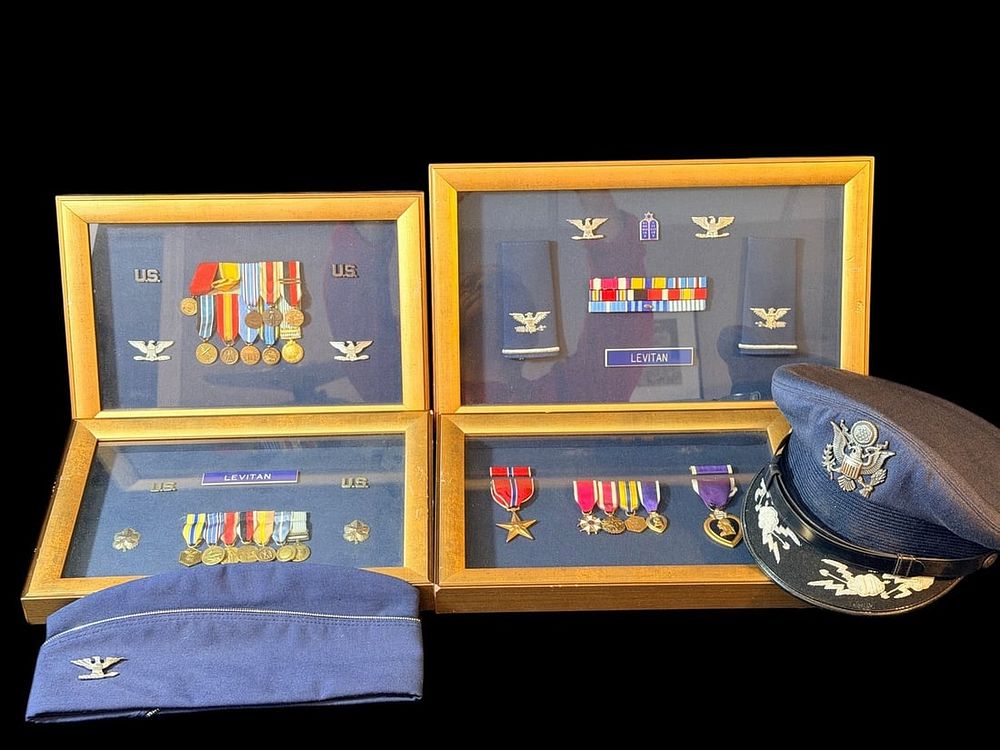 Lot 228: Col. Kalman L. Levitan USAF Jewish Chaplain