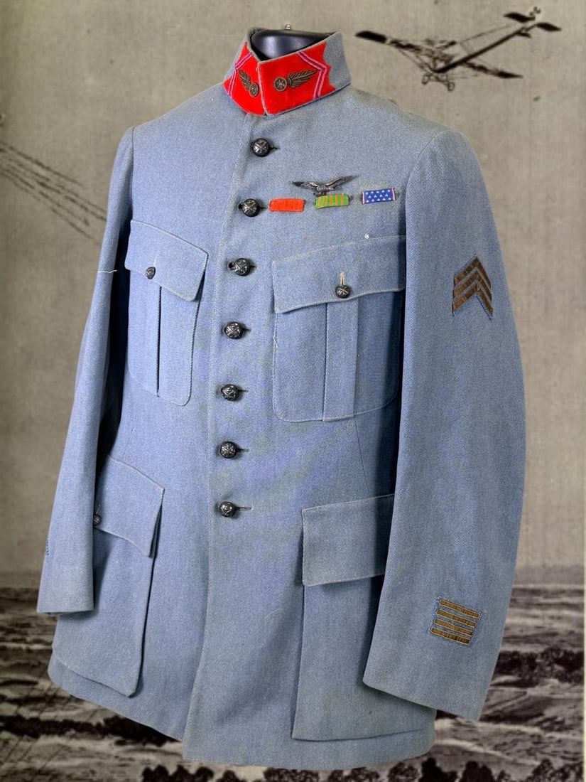 Lot 239: WWI French LaFayette Flying Corps Uniform