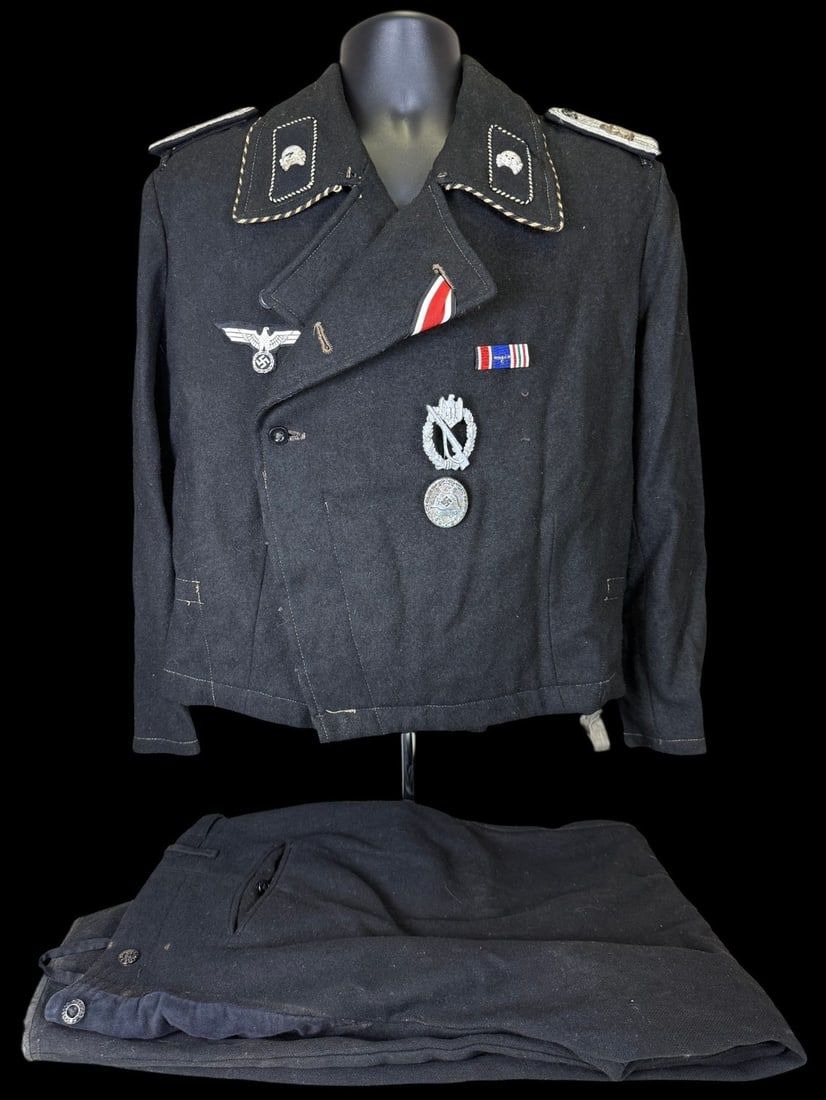 Lot 253: WWII German Heer Panzer Regiment Grossdeutschland