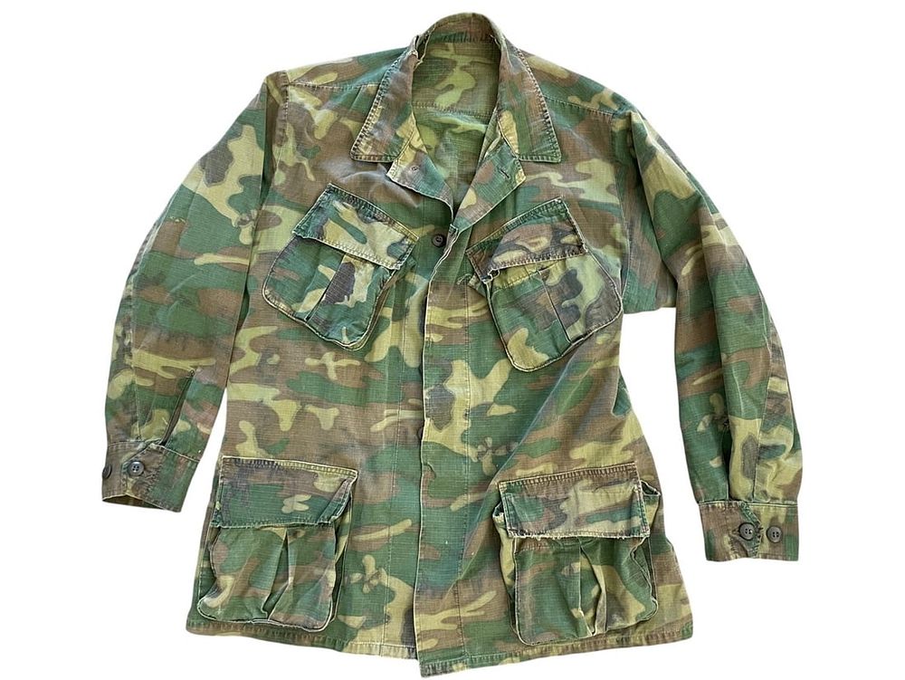 Lot 268: Vietnam War 4th Pattern ERDL Ripstop Jungle