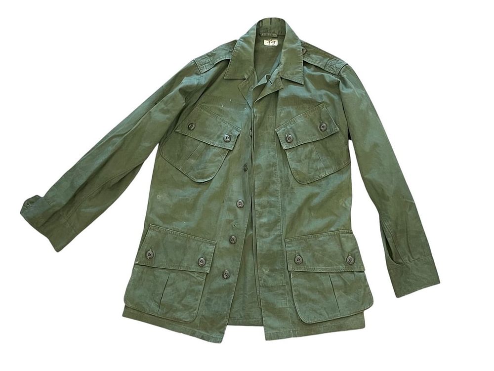 Lot 270: RARE Vietnam 1st Pattern Jungle Jacket