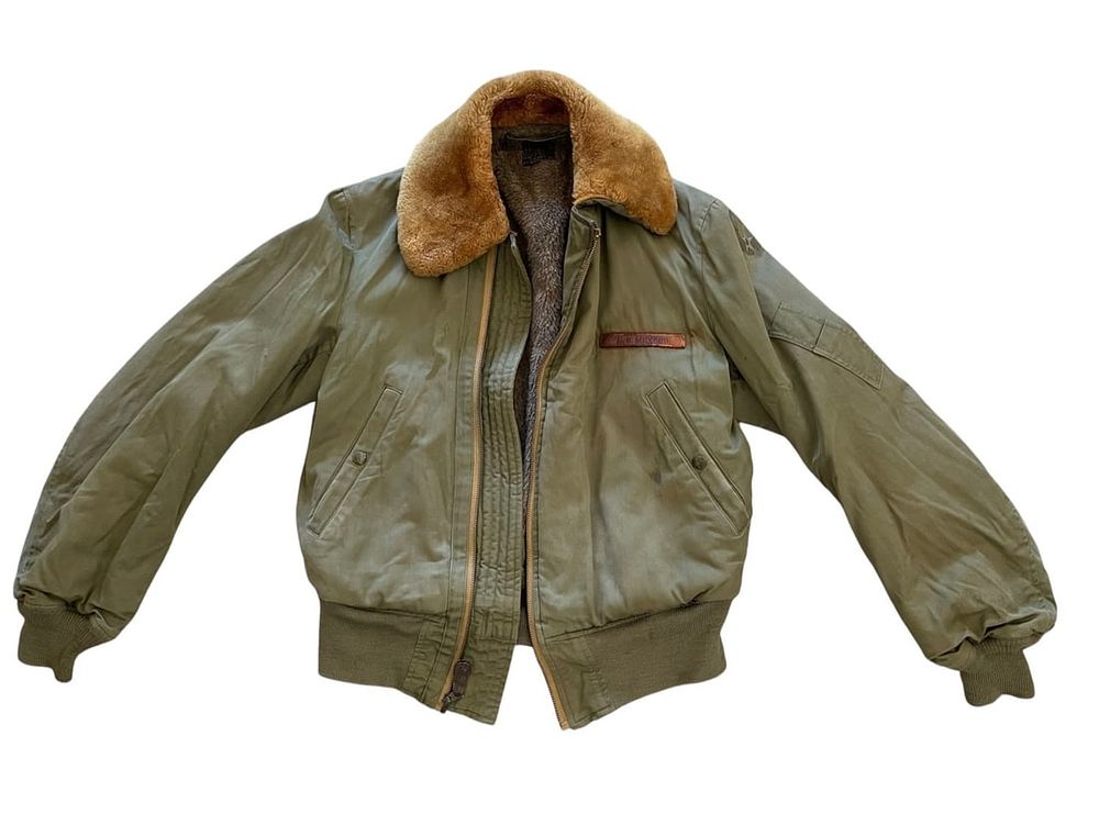 Lot 318: WW2 B-15 Flight Jacket, Named