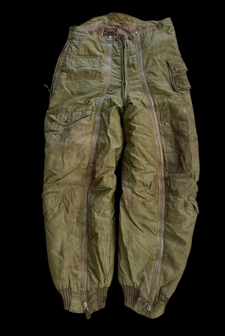 Lot 320: WWII USAAF Type A-11 Intermediate Flying Trousers
