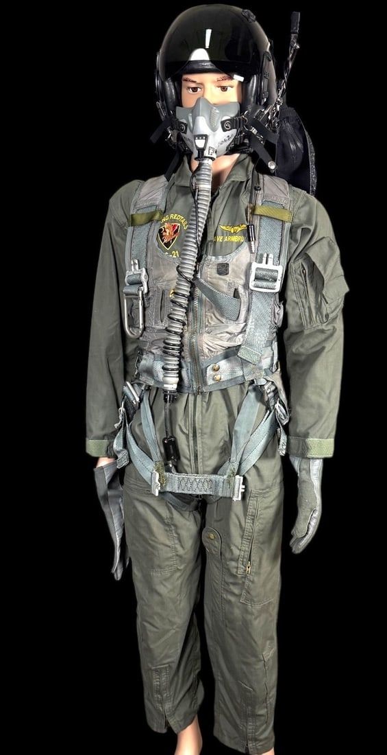Lot 338: Named VS-21 'Fighting Redtails' Viking Flight