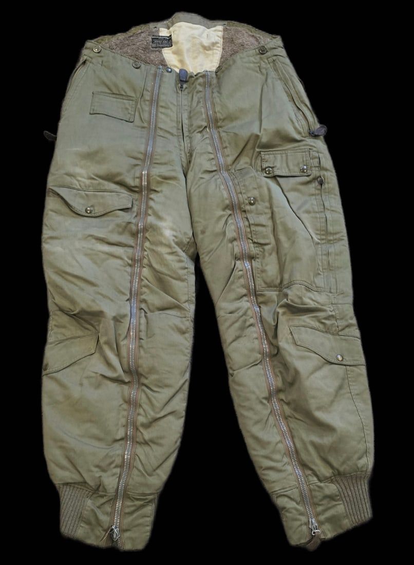 Lot 351: WWII Type A-11 Flight Pants - Size 32
