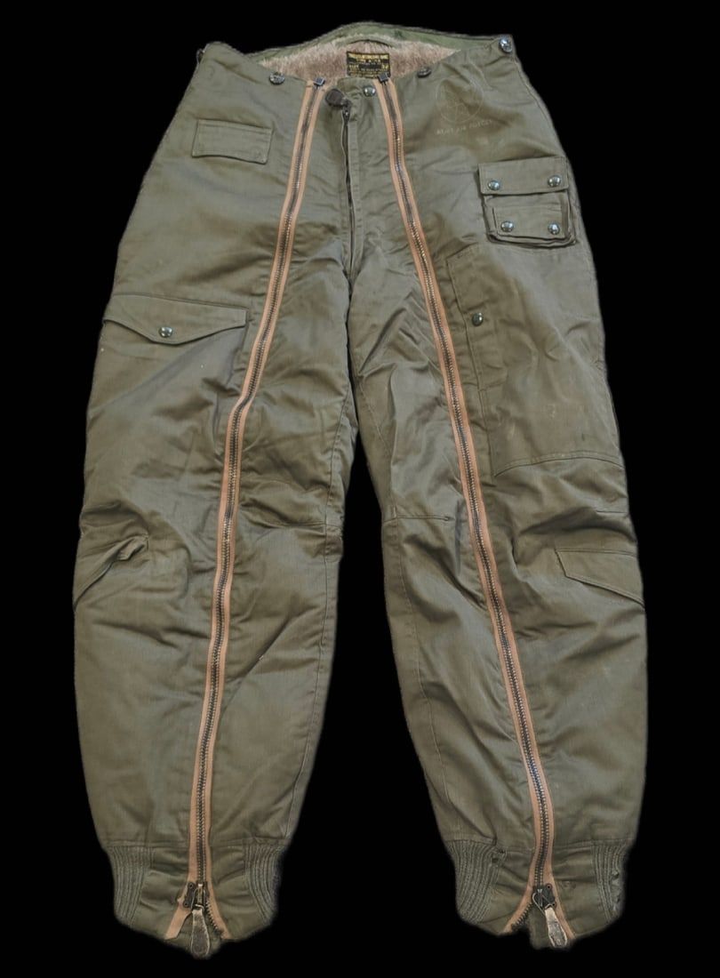 Lot 352: WWII Type A-11A Flight Pants - Size 32