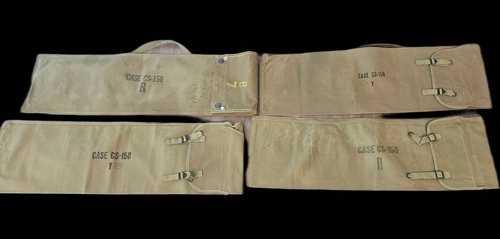 Lot 371: WWII CS-150 Signal Panel Cases, R/Y Study Lot of