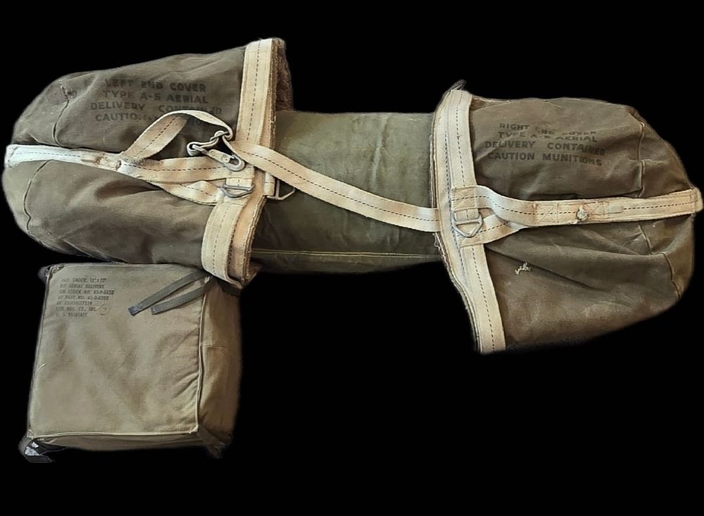 Lot 374: Scarce WWII Type A-5 Airborne Delivery Container
