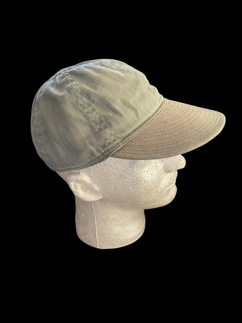 Lot 414: WWII-Style US Army HBT Fatigue Cap, OD