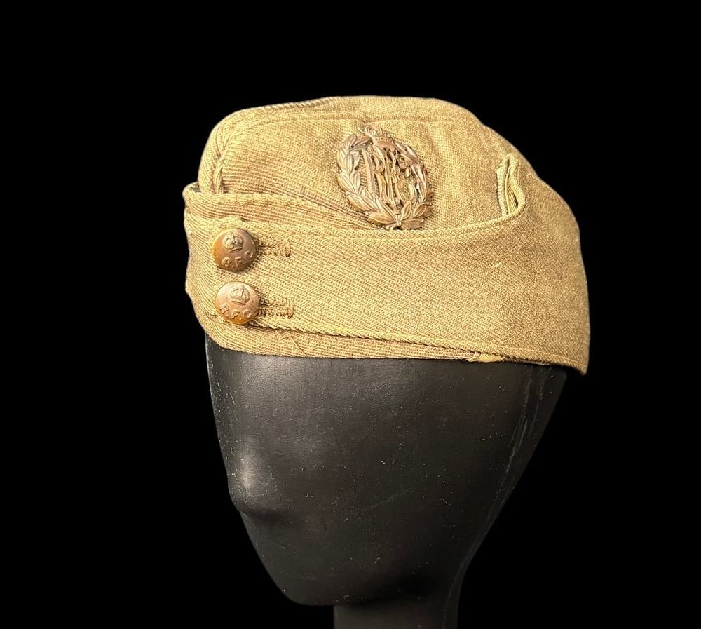 Lot 423: British RFC Veteran's Officer Field Service Cap