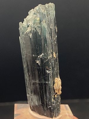 Rock, Crystal, Natural, Collectible, Mineral, Specimen. Blue Tourmaline Crystal Brazil
