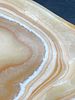 Rock, Crystal, Natural, Decor, Collectible, Carving, Bowl. Banded Calcite Bowl 10.75x7.5"Image - 1