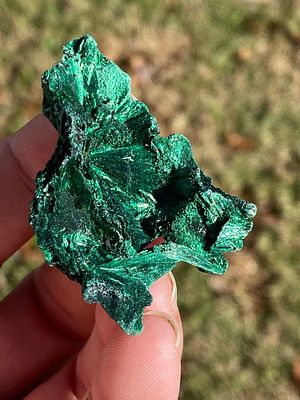 Rock, Crystal, Natural, Collectible, Mineral, Specimen. Velvet Malachite Morocco 15g