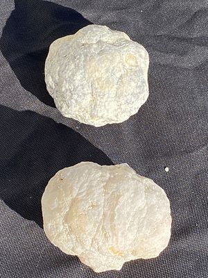 Geode, Rock, Crystal, Natural, Collectible, Specimen,. 2 Geodes Morocco Unopened
