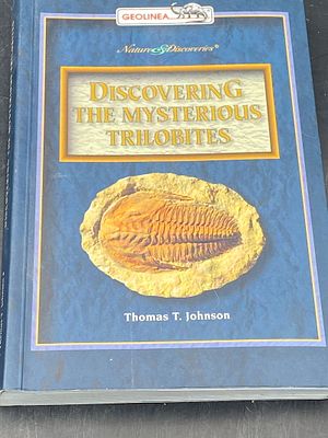 Book, Reference, Collectible, Decor. Discovering The Mysterious Trilobite Book