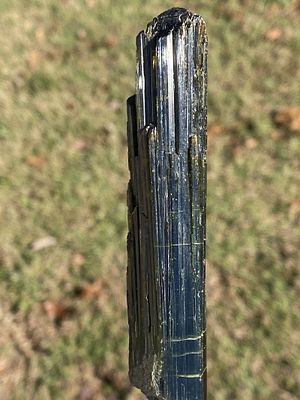 Rock, Crystal, Natural, Collectible, Mineral, Specimen. Green Tourmaline Brazil