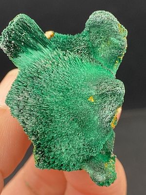 Rock, Crystal, Natural, Collectible, Mineral, Specimen. Velvet Malachite Morocco 40g