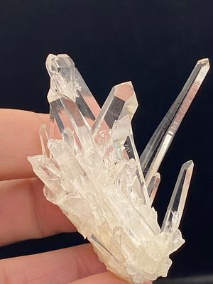Rock, Crystal, Natural, Collectible, Mineral, Specimen. Needle Quartz Cluster 27g