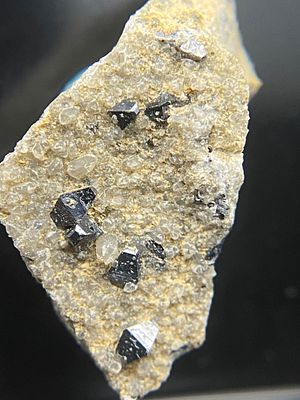 Rock, Crystal, Natural, Collectible, Mineral, Specimen. Anatase Magnet Cove, Arkansas C Hall 