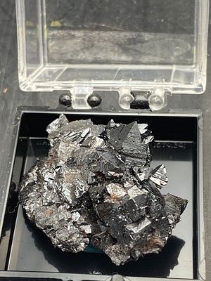 Rock, Crystal, Natural, Collectible, Mineral, Specimen. Hausmanite South Africa C Hall Collection