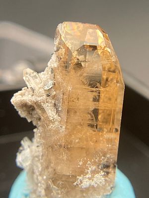 Rock, Crystal, Natural, Collectible, Mineral, Specimen. Topaz, Hematite Thomas Range, Utah C 