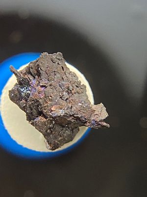 Rock, Crystal, Natural, Collectible, Mineral, Specimen. Chalcocite, Bornite Wisconsin C Hall 