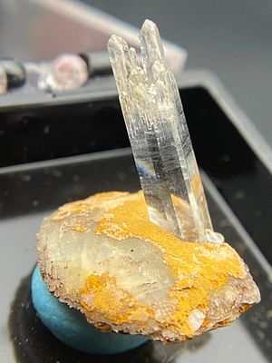 Rock, Crystal, Natural, Collectible, Mineral, Specimen. Quartz on Ankerite C Hall Collection