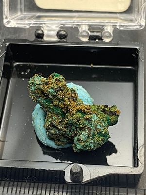 Rock, Crystal, Natural, Collectible, Mineral, Specimen. Malachite, Azurite Wisconsin C Hall 