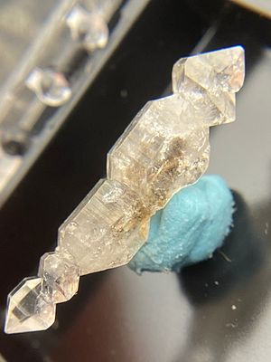 Rock, Crystal, Natural, Collectible, Mineral, Specimen. Quartz Double-Terminated Scepter Crystal 