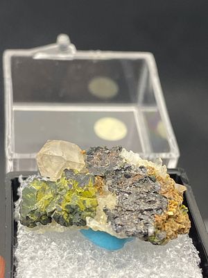 Rock, Crystal, Natural, Collectible, Mineral, Specimen. Greenockite, Sphalerite Colorado C Hall 