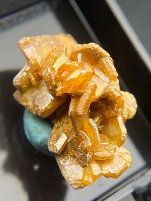 Rock, Crystal, Natural, Collectible, Mineral, Specimen. Wulfenite Mexico C Hall Collection