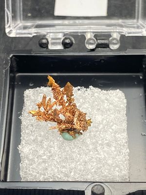 Rock, Crystal, Natural, Collectible, Mineral, Specimen. Copper Arizona C Hall Collection