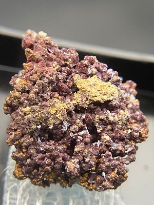 Rock, Crystal, Natural, Collectible, Mineral, Specimen. Copper with Cuprite Arizona C Hall Collection