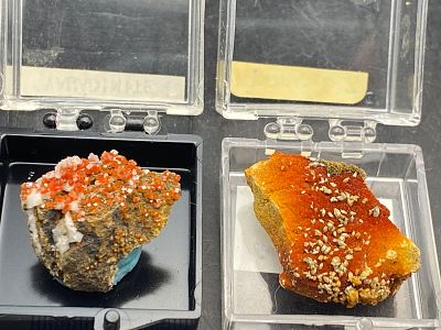 Rock, Crystal, Natural, Collectible, Mineral, Specimen. Vanadanite Apache Mine, Arizona 