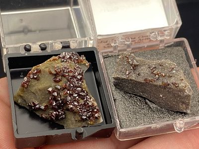 Rock, Crystal, Natural, Collectible, Mineral, Specimen. 2 Sphalerite Joplin, Missouri and 