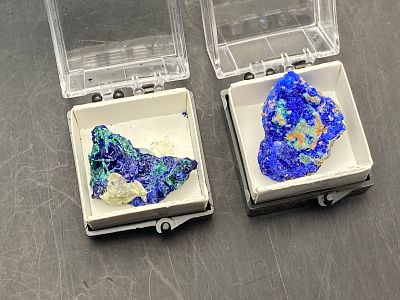 Rock, Crystal, Natural, Collectible, Mineral, Specimen. Azurite Arizona C Hall Collection