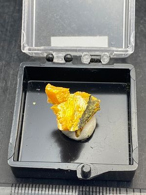 Rock, Crystal, Natural, Collectible, Mineral, Specimen. Orpiment Nevada C Hall Collection