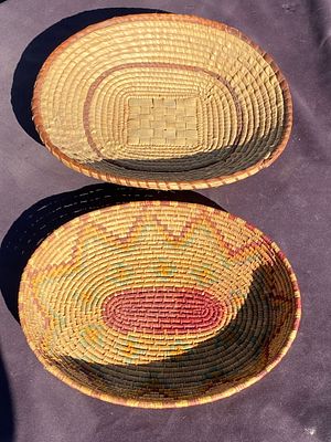 Artifact, Rock, History, Collectible, Tool,. Navajo Baskets 1930/40s Arizona
