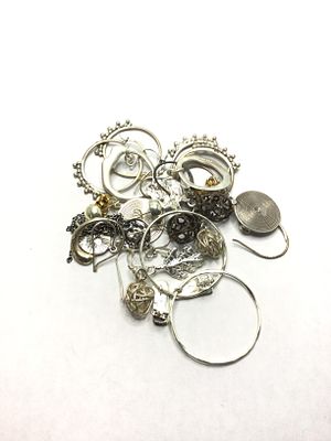 Bulk sterling silver earrings. Sterling earring sets. 40.74 grams total weight