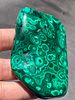 Rock, Crystal, Natural, Decor, Collectible, Freeform, Carving. Malachite Polished Freeform 138gImage - 1