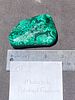 Rock, Crystal, Natural, Decor, Collectible, Freeform, Carving. Malachite Polished Freeform 138gImage - 3