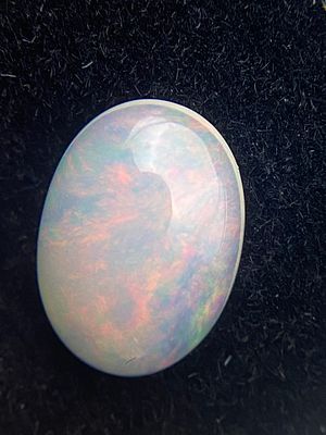 Crystal, Natural, Jewelry, Lapidary, Cabochon. Cabochon Opal