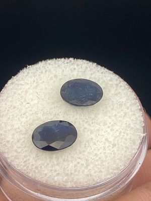 Rock, Crystal, Natural, Jewelry, Gemstone. 2 Gemstones Sapphire