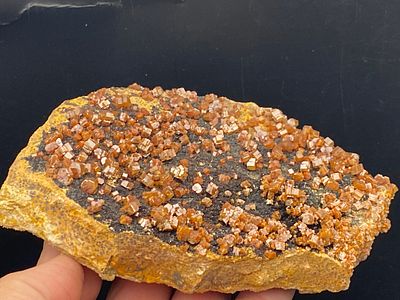 Rock, Crystal, Natural, Collectible, Mineral, Specimen. Vanadanite Crystals Morocco .4k