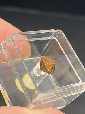 Rock, Crystal, Natural, Collectible, Mineral, Specimen. Zircon Finmark, Norway 7/8" x 7/8"